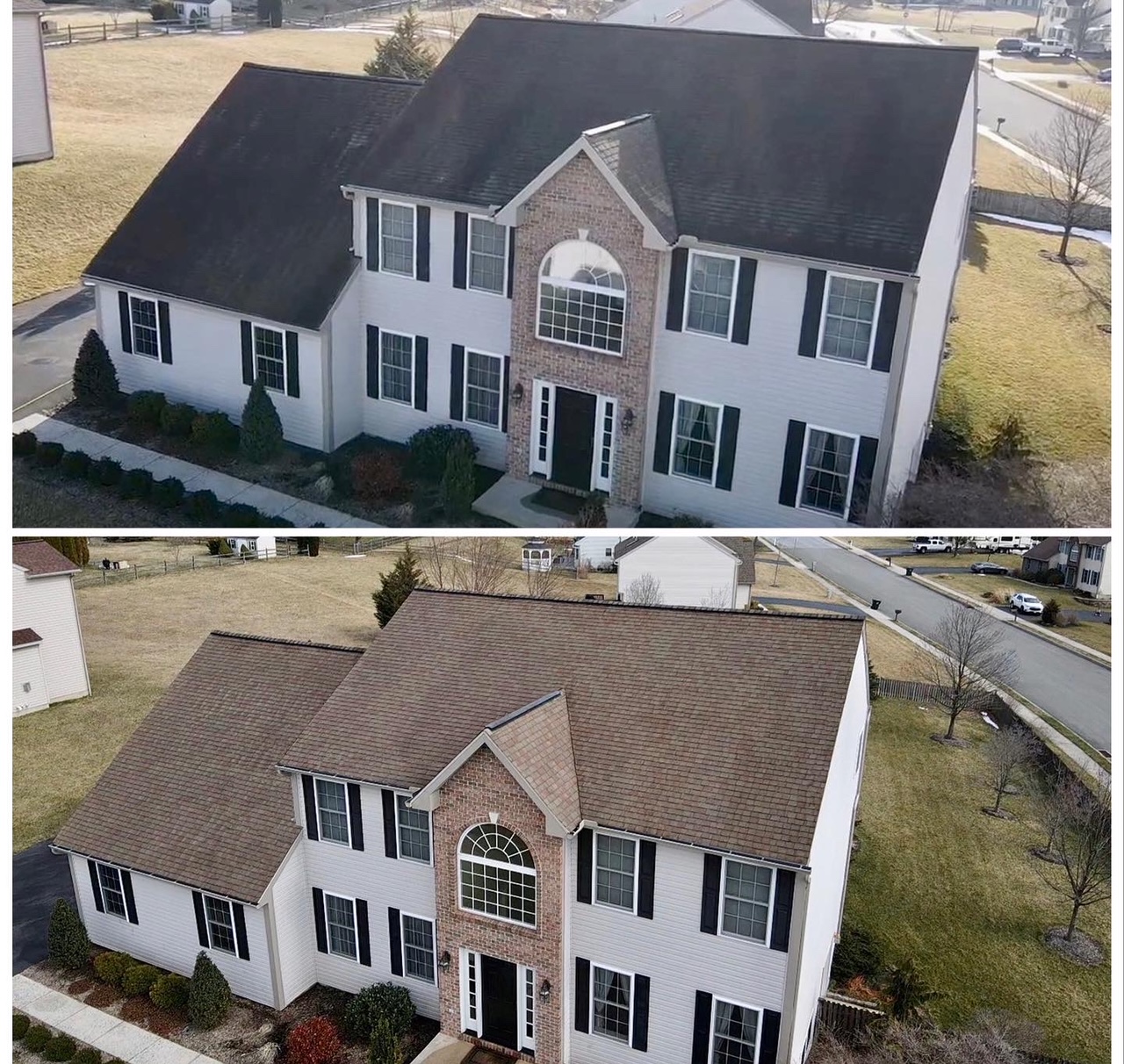 Soft Wash Roof Cleaning